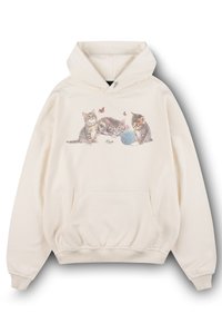 UNISEX - Džemperis su gobtuvu - vanilla