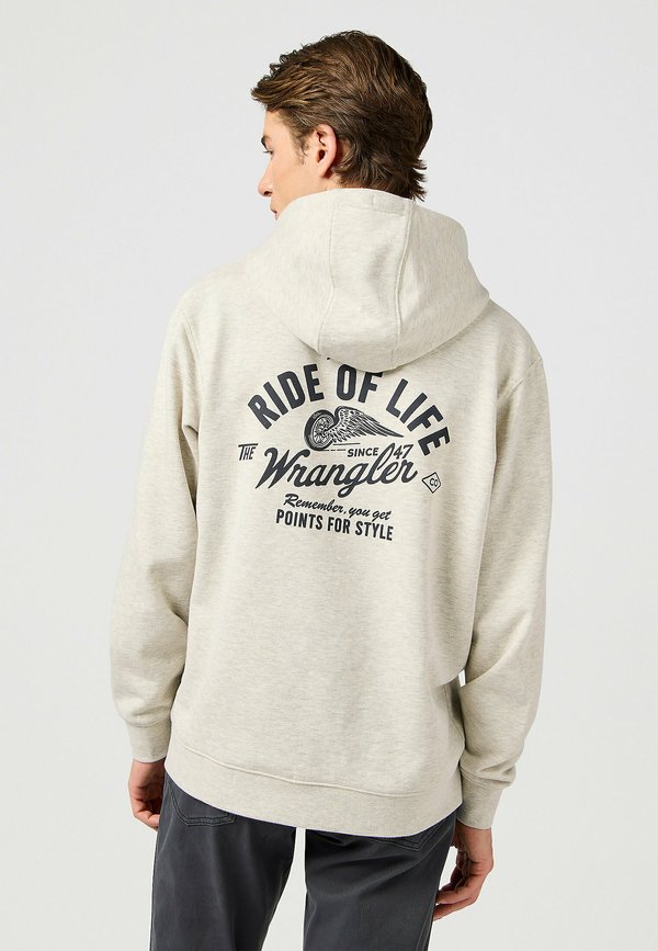 Kapuzenpullover - beige