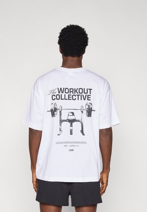 EVERYDAY OVERSIZED PRINT - Print T-shirt - white snow