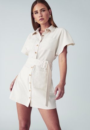 WILLA ZEL  - Vestido camisero - natural