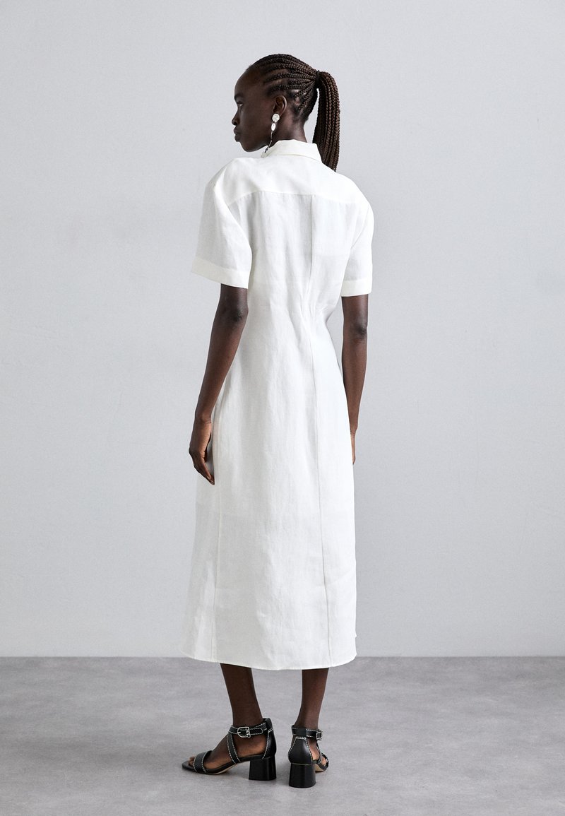 theory mermaid dress Theory MERMAID GALENA - Shirt dress - white