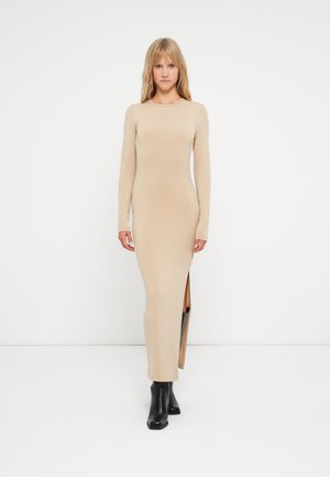 CYBIL - Jerseyklänning - beige