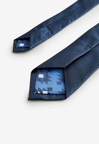Next SAGE WITH FLORAL SET - Nosinaitė į švarko kišenę - navyblue navajo