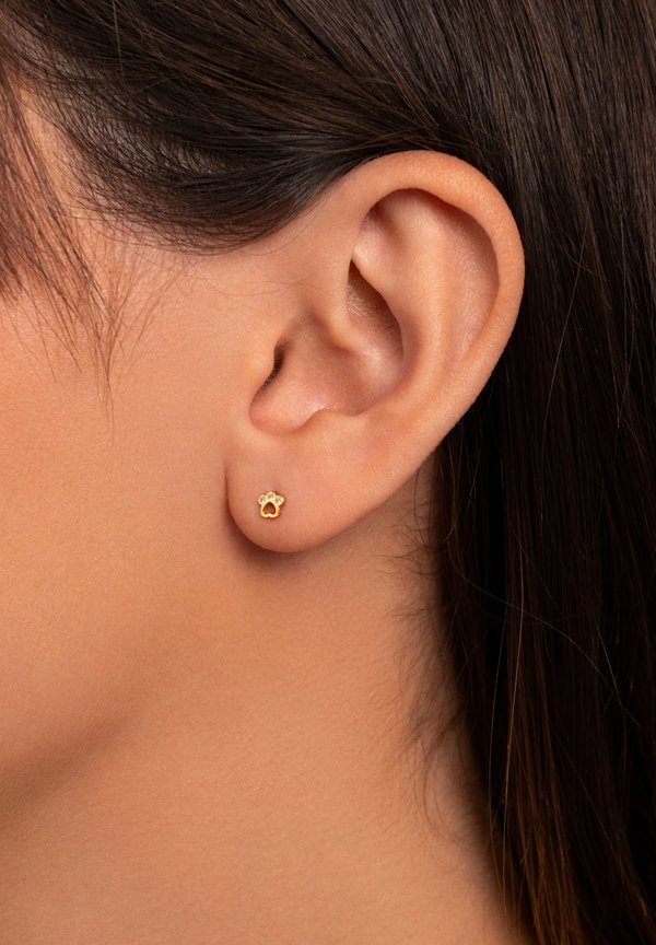 MINI PAW - Einzelner Ohrring - color oro