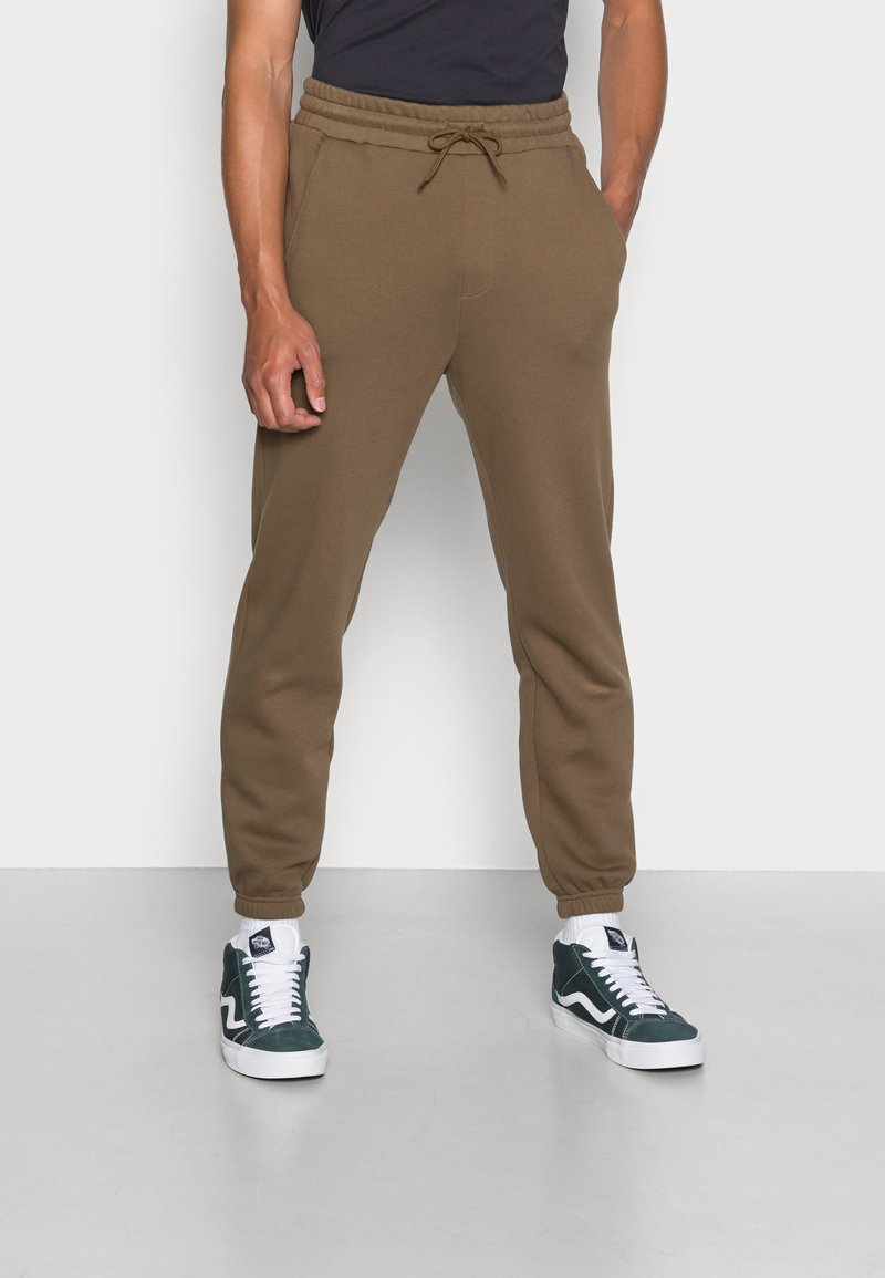 Jack & Jones JJIKANE JJBRINK PANTS - Calças de fato de treino - brown