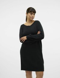 Vero Moda Curve Vestido de punto - black