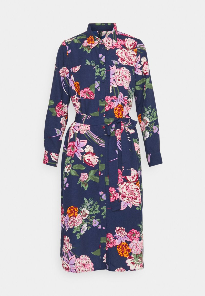 Vero Moda Petite Blousejurk donkerblauw Vero Moda Petite Blousejurk donkerblauw
