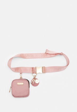 STRAP CLIP PURSE BELT - Cinturón - pink