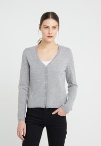 FTC Cashmere CARDIGAN - Cardigan - grey