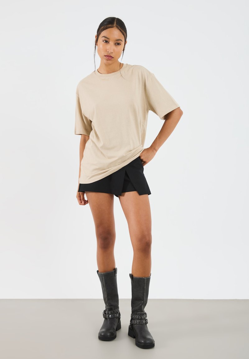YOURTURN - UNISEX 3 PACK - Basic T-shirt - olive/beige/dark blue, Enlarge