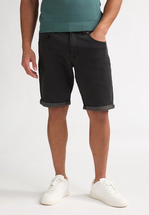 Denimshorts - black
