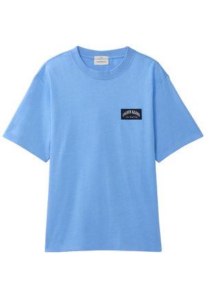 EASY COLLEGIATE BADGE TEE - T-shirts basic - blue descent