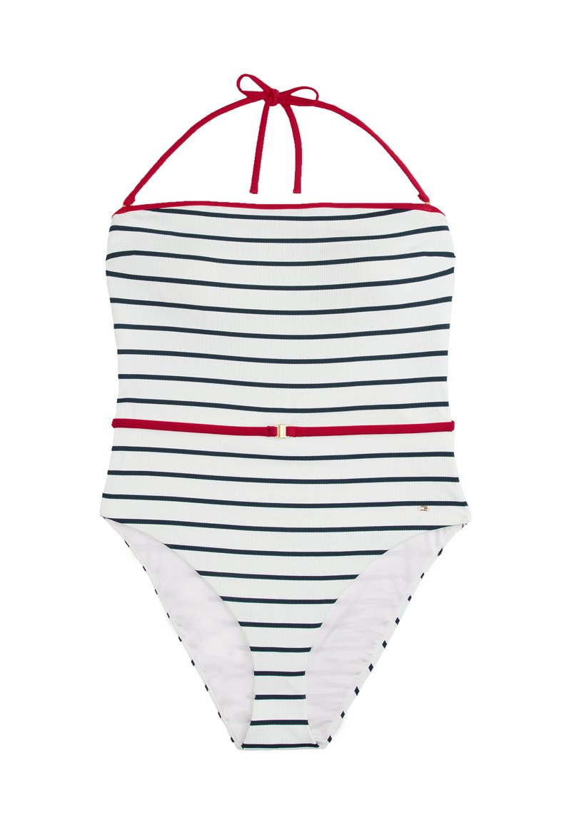 Tommy Hilfiger Badpak wit Tommy Hilfiger Badpak wit