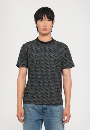 Michael Kors SIG TEE - Camiseta estampada - black