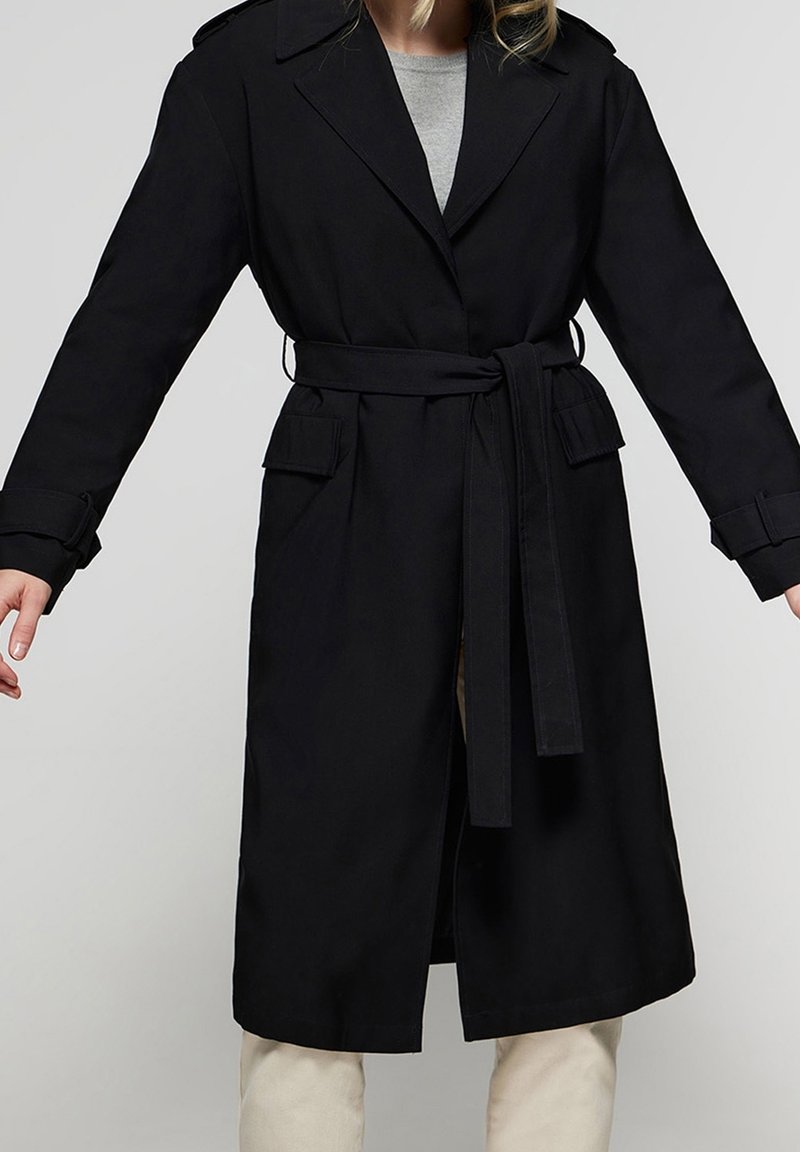 Polo Club Trenchcoat - black