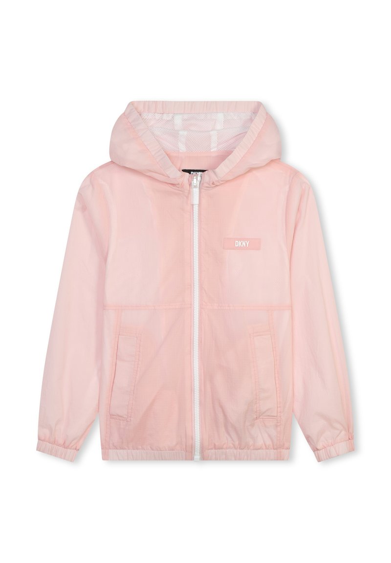 DKNY Regenjas donkerroze