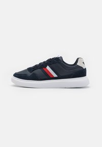 Tommy Hilfiger LIGHT CUP LTH MIX STRIPES - Sneakers basse - desert sky