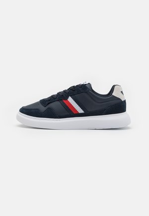 Tommy Hilfiger LIGHT CUP LTH MIX STRIPES - Sneakers basse - desert sky