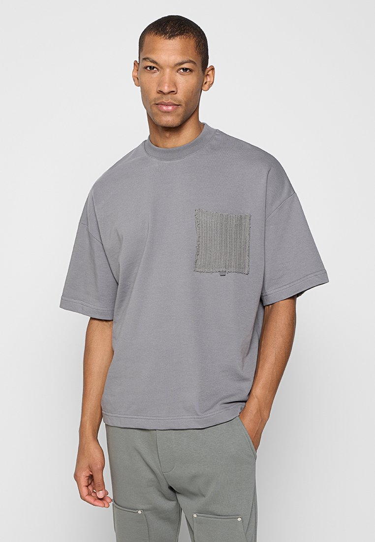 2Y Premium T-shirt basic donkergrijs