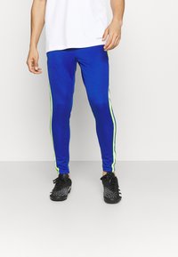 adidas Performance SQ21 SQUADRA AEROREADY SLIM - Calças de fato de treino - team royal blue/team solar yellow