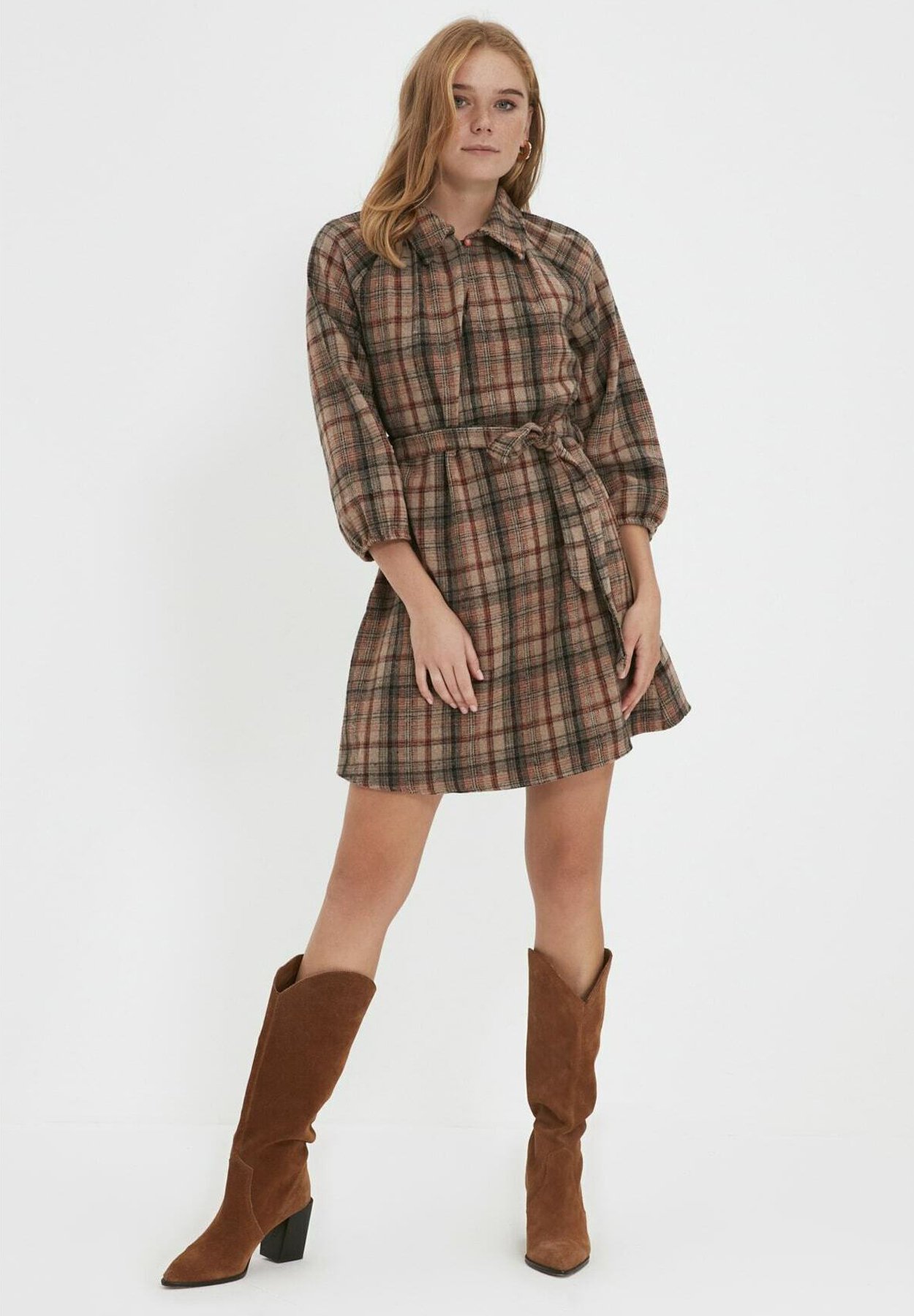 Trendyol PARENT - Abito a camicia - brown/marrone - Zalando.it