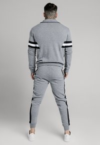 SIKSILK Sweater met rits - mottled grey