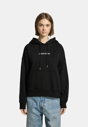Guess Felpa con cappuccio - nero