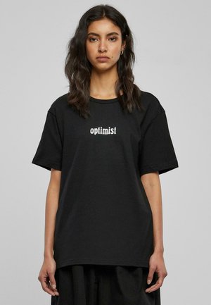 OPTIMIST - T-Shirt print - black