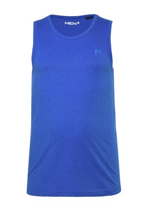 Men Plus, MEN+ TANKTOP, BASIC, RUNDHALS, BIS 8 XL - Top - azure