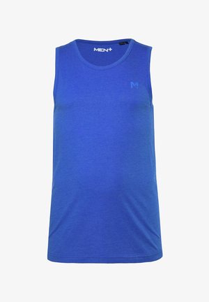 Men Plus, MEN+ TANKTOP, BASIC, RUNDHALS, BIS 8 XL - Top - azure