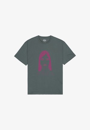 RVCA, - T-shirt z nadrukiem