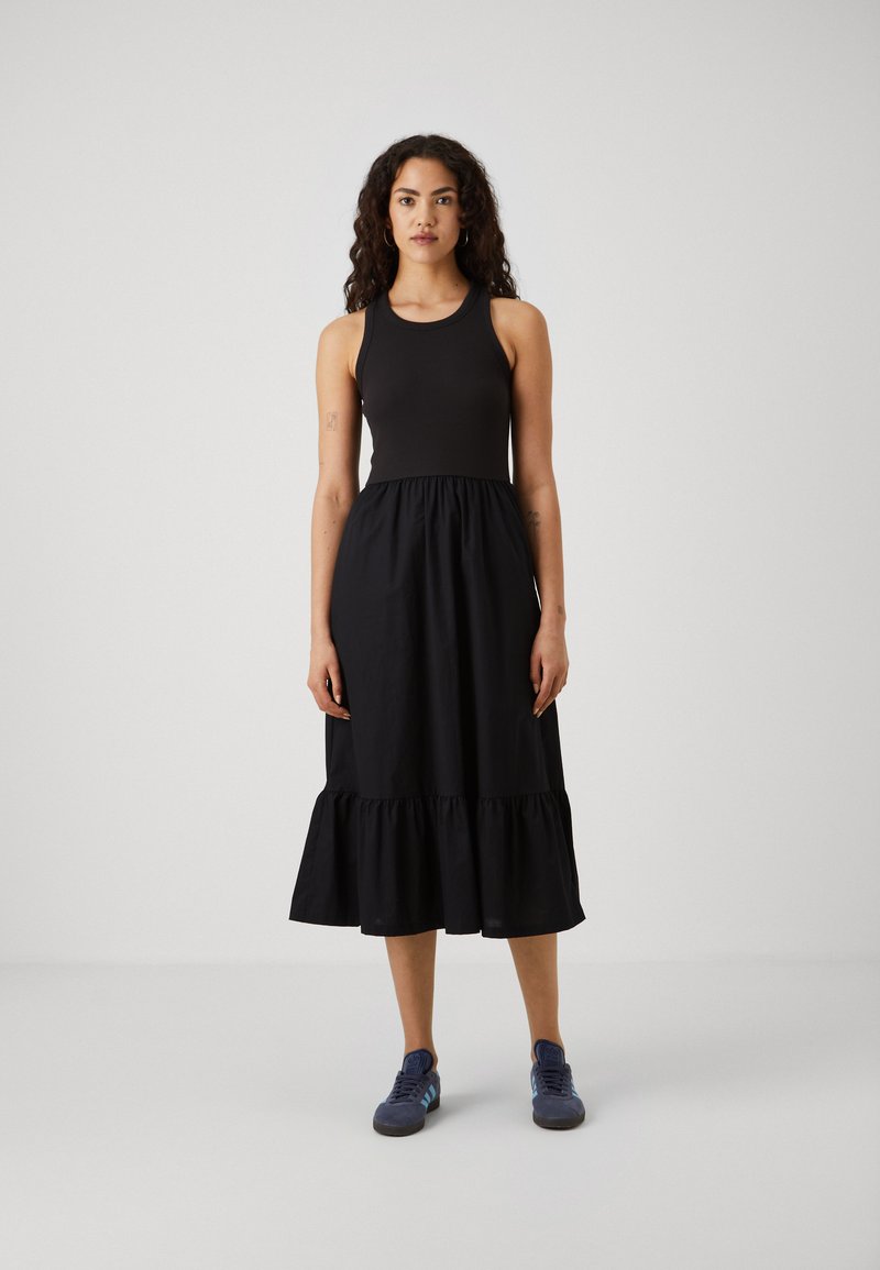 Gap Tall MIDI DRESS - Dnevna obleka - black