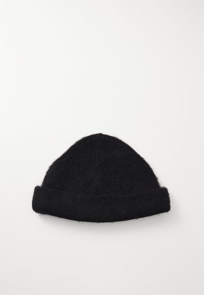 WOOD WOOD GLENN BEANIE UNISEX - Adīta cepure - black