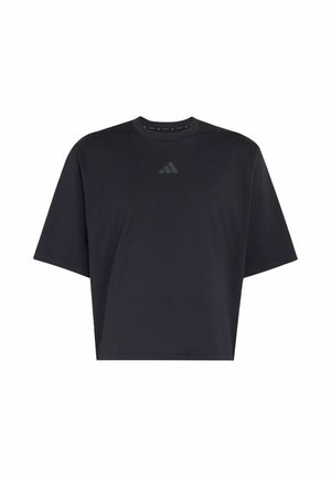 adidas Performance, ADIDAS PERFORMANCE D4T PRIMELIFT SHORT T-SHIRT - Triko s potiskem - black