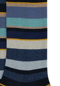 Gallo LONG WITH STRIPES - Calzettoni - jeans panna