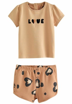 SET REGULAR FIT - Shorts - leopard print