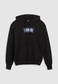 GRAPHIC HOODIE - Bluză de molton - vtg bw logo three caviar