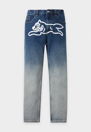 Icecream, FADE OUT RUNNING DOG DOUBLE SCOOP PANTS - Jeans Relaxed Fit - blue
