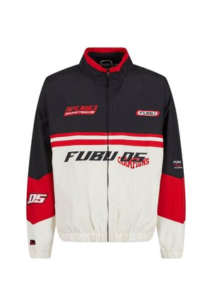 FUBU CORPORATE  - Sportinė striukė - offwhite black red