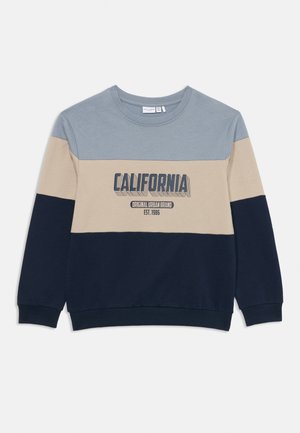 NKMVEMIL - Sweater - dark blue/blue-grey/beige