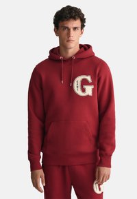 GANT GRAPHIC  - Sudadera - carbernet red