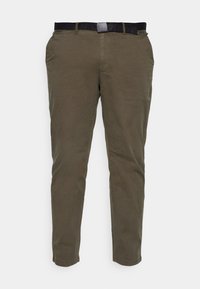 GARMENT BELT - Chinos - forest night