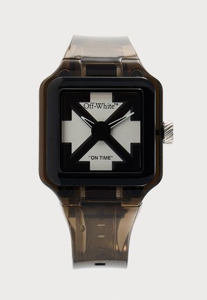 OFF-WHITE, PROTO - Ρολόι - black/white