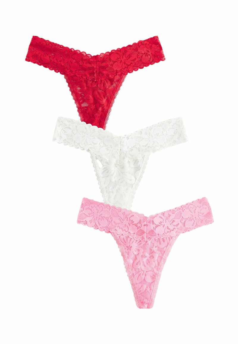 Next 3 PACK - Tange - red pink