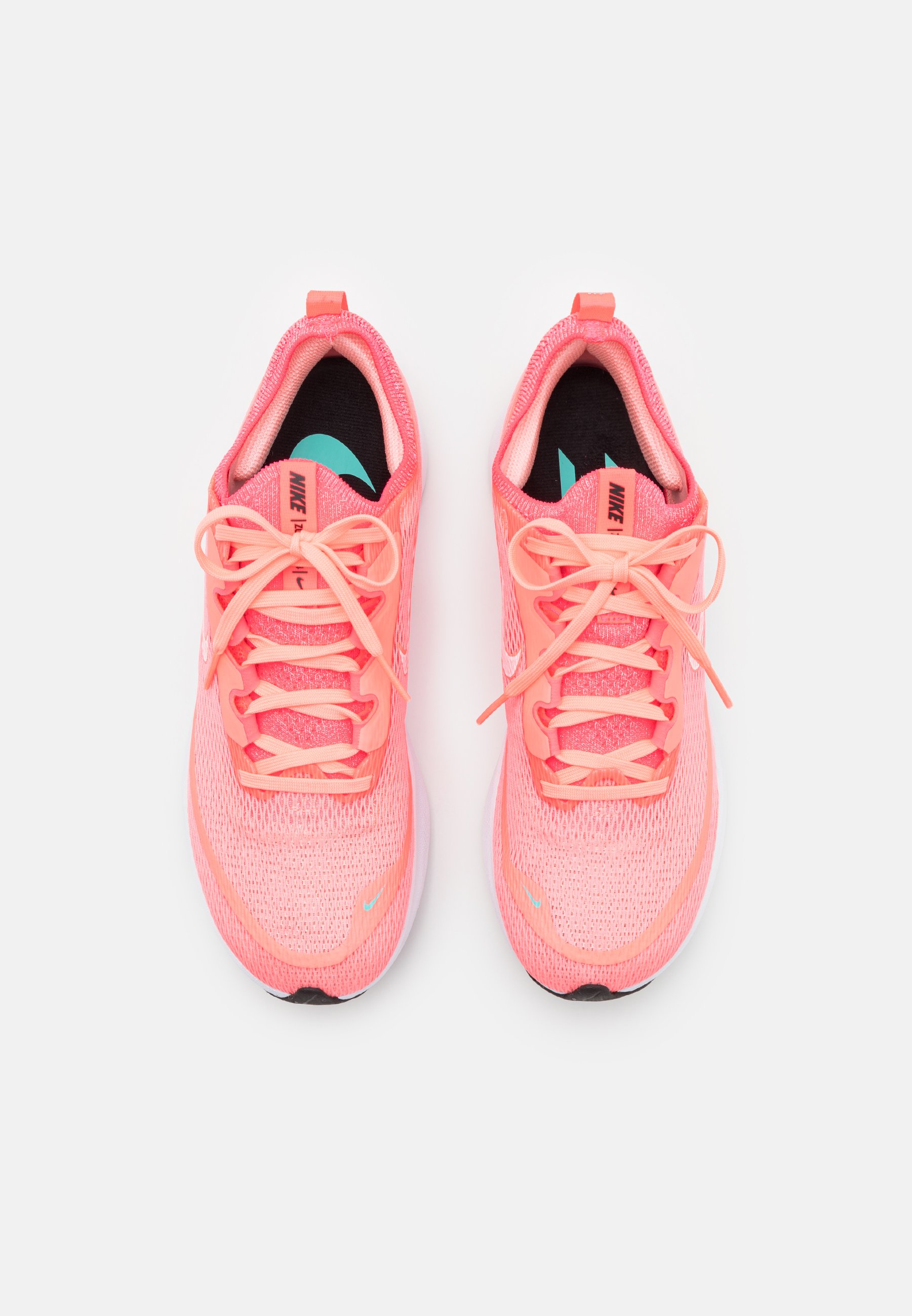 Nike Performance ZOOM FLY 4 - Zapatillas de running neutras - lava  glow/white/racer pink/black/dynamic turquoise/coral - Zalando.es