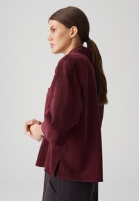 OPUS REGULAR FIT 3/4 SLEEVE - Overhemdblouse - cassis