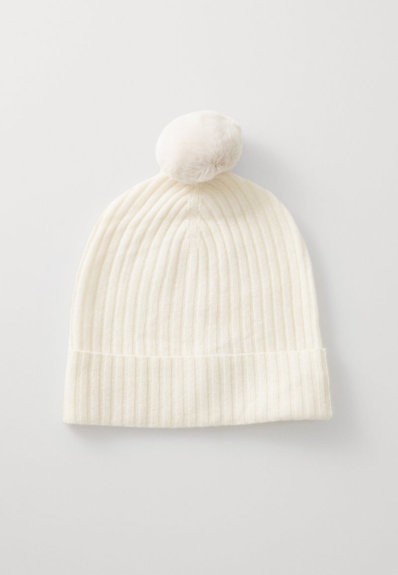KNITID POM HAT - Bonnet - organic white