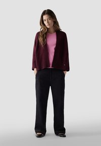 LCMT LECOMTE STRICKJACKE - Strickjacke - rot