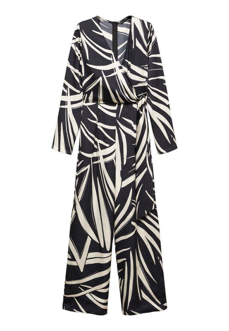 Mango Jumpsuit zwart