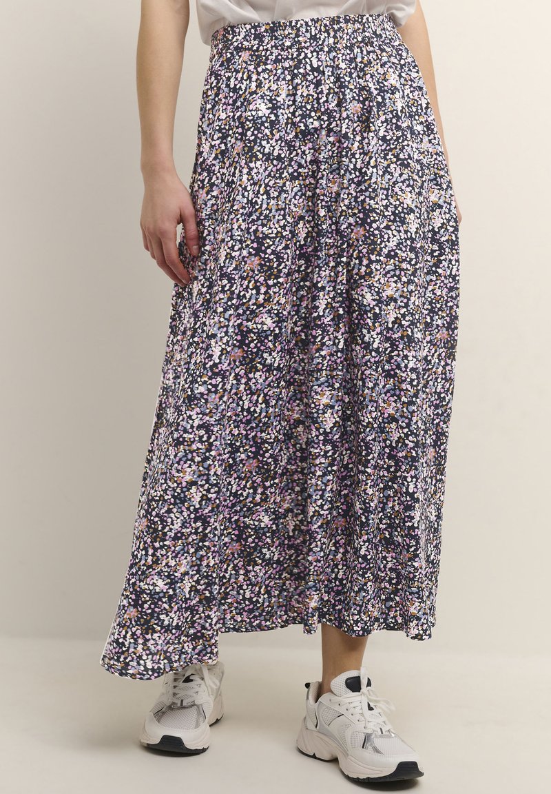 Damen Jeansröcke | Kaffe KAHELLA A-Linien-Rockblue w lilac petit fleur/blau - GW84534 Damen Jeansröcke | Kaffe KAHELLA A-Linien-Rockblue w lilac petit fleur/blau - GW84534